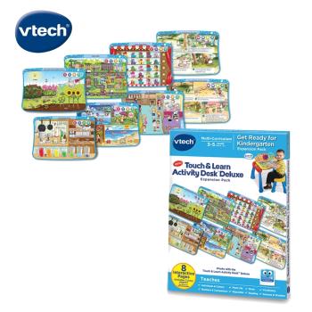【Vtech】互動學習點讀桌圖鑑套卡組-幼兒園入學啟蒙(3-5Y)