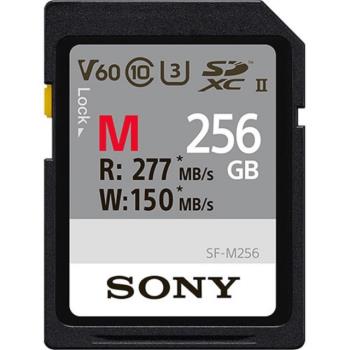 【SONY 索尼】SF-M256 SD SDXC 256G/GB 277MB/S UHS-II 高速記憶卡(公司貨 C10 U3 V60 支援4K )