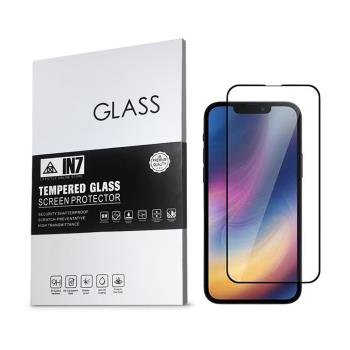 IN7 iPhone 13 mini (5.4吋) 高清 高透光2.5D滿版9H鋼化玻璃保護貼 疏油疏水 鋼化膜