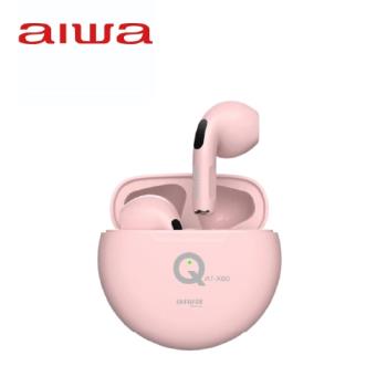 AIWA 日本愛華 無線藍牙立體聲耳機 AT-X80Q (黑/白/粉)