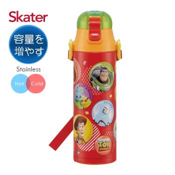 Skater不鏽鋼(580ml)保溫水壺-玩具總動員(紅)