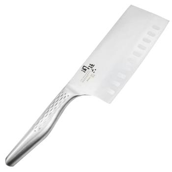 日本貝印KAI關孫六匠創名刀不鏽鋼中華菜刀AB-5165(一體成型;兩刃/刃長16.5cm)中式菜刀