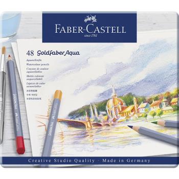 德國Faber-Castell Goldfaber水性48色色鉛筆
