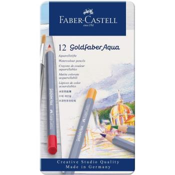 德國Faber-Castell Goldfaber油性12色色鉛筆