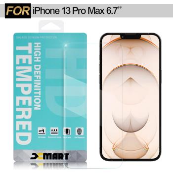 Xmart for iPhone 13 Pro Max 6.7 薄型9H玻璃保護貼-非滿版