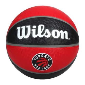 WILSON NBA隊徽系列 暴龍隊橡膠籃球#7-訓練 室外 7號球