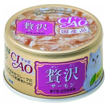 CIAO豪華精選罐(鮭魚+鮪魚+雞肉)80g*24入組