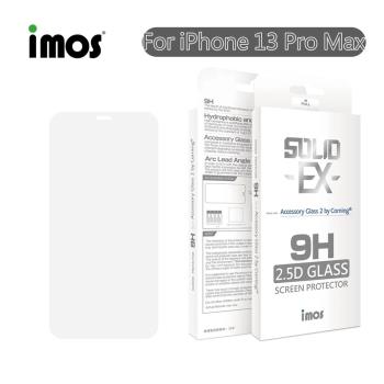 〈買一送一〉imos 滿版透明玻璃保護貼 - iPhone 13 Pro Max