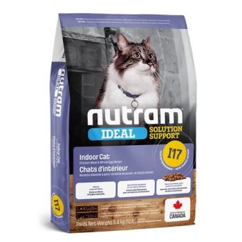 加拿大NUTRAM紐頓-I17專業理想系列-室內化毛貓雞肉+燕麥 1.13kg(2.5lb) X2包組(NU-10275)