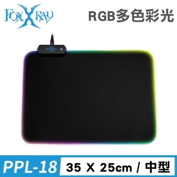 FOXXRAY 霓月迅狐RGB電競鼠墊(FXR-PPL-18)