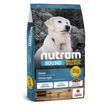 加拿大NUTRAM紐頓-S10均衡健康系列-雞肉+燕麥老犬 11.4kg(25lb)(NU-10236)