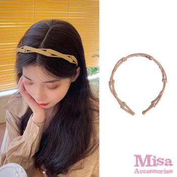 【MISA】韓國設計方便攜帶摺疊伸縮髮箍 (3色任選)