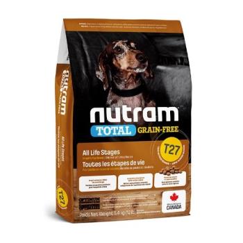 加拿大NUTRAM紐頓-T27無穀全能系列-火雞+雞肉挑嘴小顆粒 2kg(4.4lb)(NU-10259)