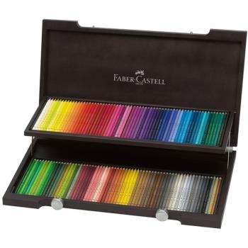 德國Faber-Castell藝術家典藏版級木盒120色油性彩色鉛筆