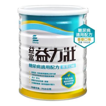 益富 益力壯糖尿病適用配方 750g (香草)