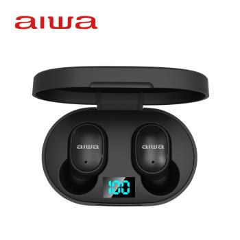 【 AIWA | 日本愛華 】 無線藍牙立體聲耳機 AT-X80E (黑/白)