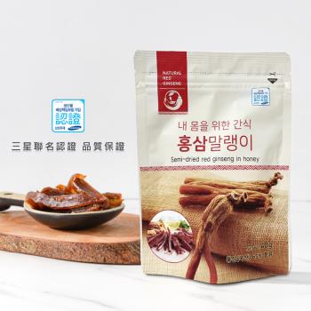 【振興高麗人蔘】韓國高麗蜂蜜紅蔘條40g-健康零食輕巧小包裝