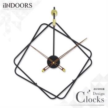 【iINDOORS】Loft 簡約設計時鐘-簡約線描50cm