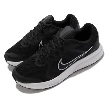 Nike 慢跑鞋 Zoom Span 4 運動 男鞋 氣墊 避震 透氣 包覆 路跑 健身 黑 白 DC8996-001 [ACS 跨運動]