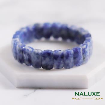 【Naluxe】鑽切藍紋石手鐲型手排