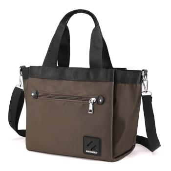Acorn*橡果-新款斜背包手提包側肩包托特包防水包購物包6534(棕色)