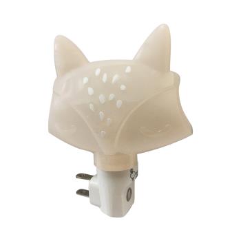 (2入組)台灣製~SPIRIT 創意LED 自動光控式小夜燈 睡狐狸 LEL-6A