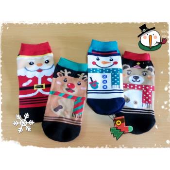 [ TRUST ME ] 聖誕襪4雙組/聖誕短襪 交換禮物