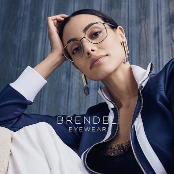 【BRENDEL】布蘭德爾 德國時尚女性金屬幾何大框眼鏡 902365