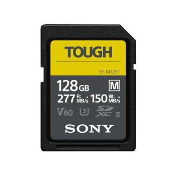 【SONY 】SF-M128T  SDXC 128G/GB 277MB/S TOUGH UHS-II 高速記憶卡(公司貨 C10 U3 V60 )