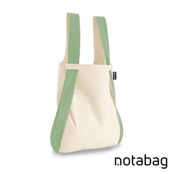 德國 Notabag 諾特包 -三用後背包/購物袋/手提袋-原色橄欖綠