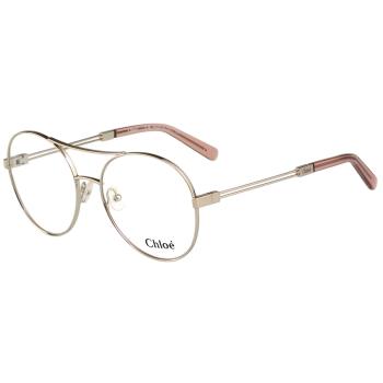 CHLOE 復古 光學眼鏡(金色)CE2130-739