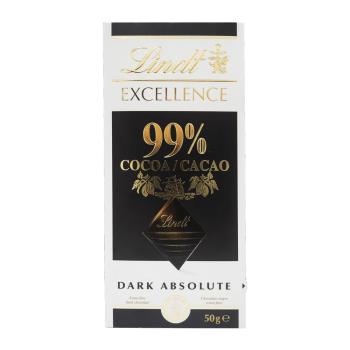 【Lindt 瑞士蓮】極醇系列99%巧克力片-效期2024/06/30