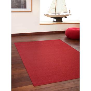 范登伯格 華爾街簡單的地毯-紅-105x156cm