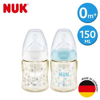 德國NUK-寬口徑PPSU感溫奶瓶150mL