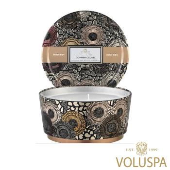 [超值福利品] 美國 VOLUSPA 桃金銅丁香 Copper Clove 現定版 錫盒 400g 香氛蠟燭