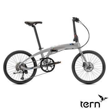 Tern Verge D9 20吋9速451輪組1x傳動系統鋁合金折疊單車-亮銀