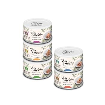 Cherie 法麗-招牌微湯汁全系列-室內貓排毛配方80g*48罐