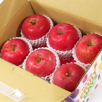【鮮果日誌】日本空運套袋富士蘋果(6入裝)