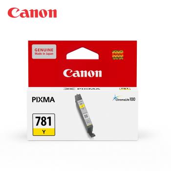 Canon CLI-781Y 原廠標準容量黃色墨水匣