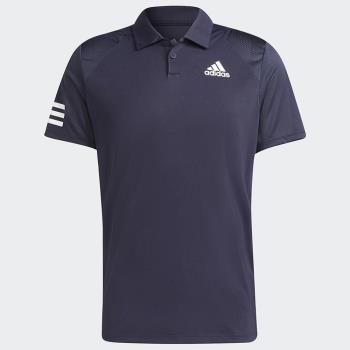 Adidas 男 短袖 POLO衫 網球 運動 吸濕排汗 深藍 H34701