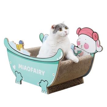 FD.Cattery喵仙兒-泡泡浴缸瓦楞紙貓抓板