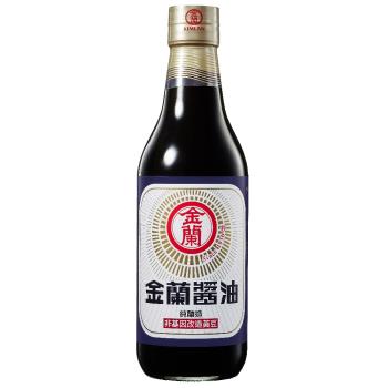 【金蘭食品】金蘭醬油590ml