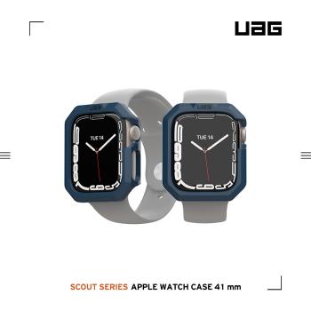UAG Apple Watch 41mm 耐衝擊保護殼-藍
