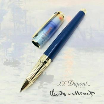 S.T.Dupont 都彭 Line D系列 莫內限量 印象・日出 黃金鋼珠筆 412049L