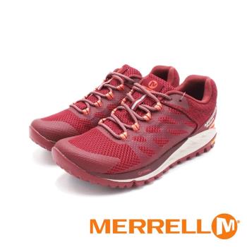 MERRELL(女)ANTORA 2 GORE-TEX防水健行鞋 女鞋-紅