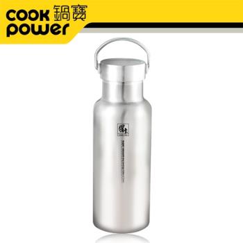 【CookPower鍋寶】#304不鏽鋼超真空運動保溫瓶560ml