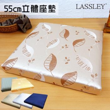 LASSLEY 55cm立體座墊(台灣製造) 花色任選