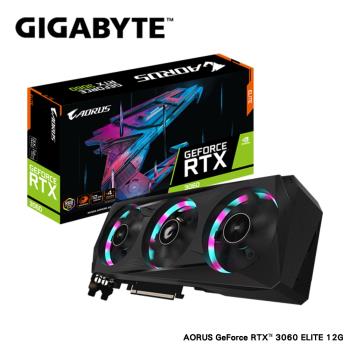 【技嘉組合品】AORUS GeForce RTX™ 3060 ELITE 12G 顯示卡 + X570S GAMING X 主機板