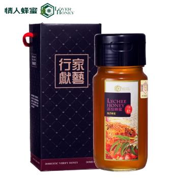 情人蜂蜜 台灣國產驗證荔枝蜂蜜700g(附提盒)