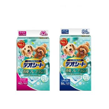 日本Unicharm消臭大師-小型犬狗尿墊-森林香系列 X(3入組)